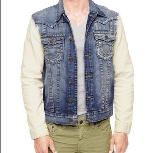 True Religion Jimmy Slim Fit Jacket Bleached